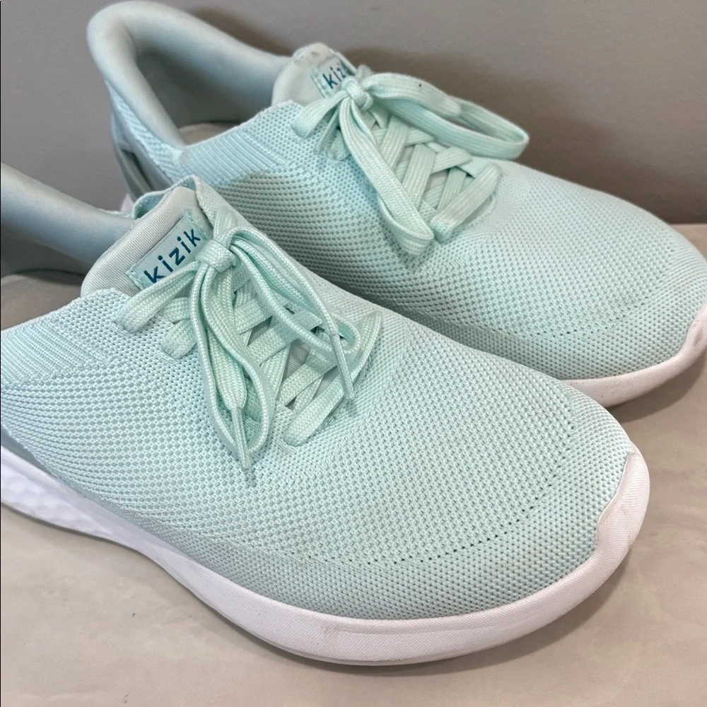 Kizik Athens Handsfree Slip On Women's Athletic  Mint Sneakers Size 8 Wide - Picture 6 of 12